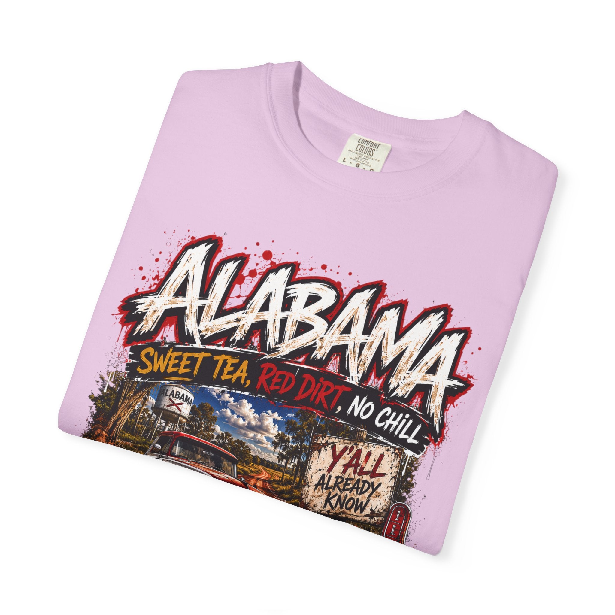 Alabama Vintage Truck T-Shirt — Sweet Tea, No Chill Graphic Tee