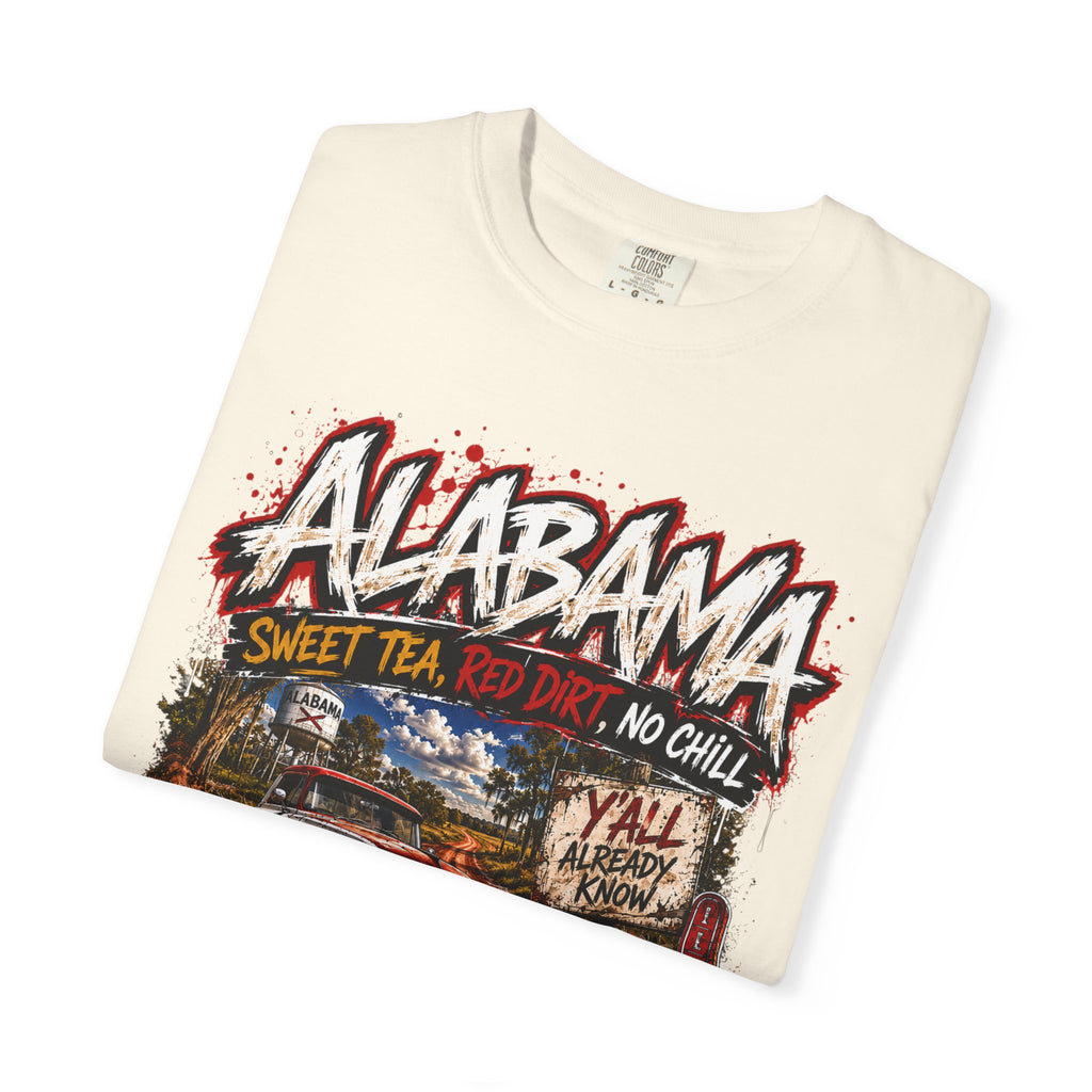Alabama Vintage Truck T-Shirt — Sweet Tea, No Chill Graphic Tee