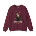 Horror Bunny Graphic Sweatshirt — "Koncept Kartel" Skull Rabbit Crewneck
