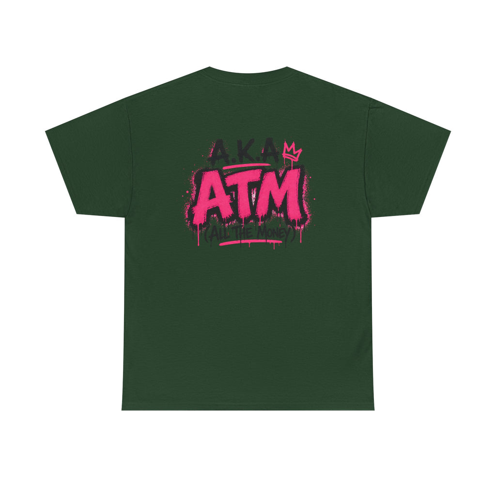 Mom Made of Money T-Shirt — 'A.K.A. ATM (All The Money)' Graphic Tee for Moms, Mother's Day Gift