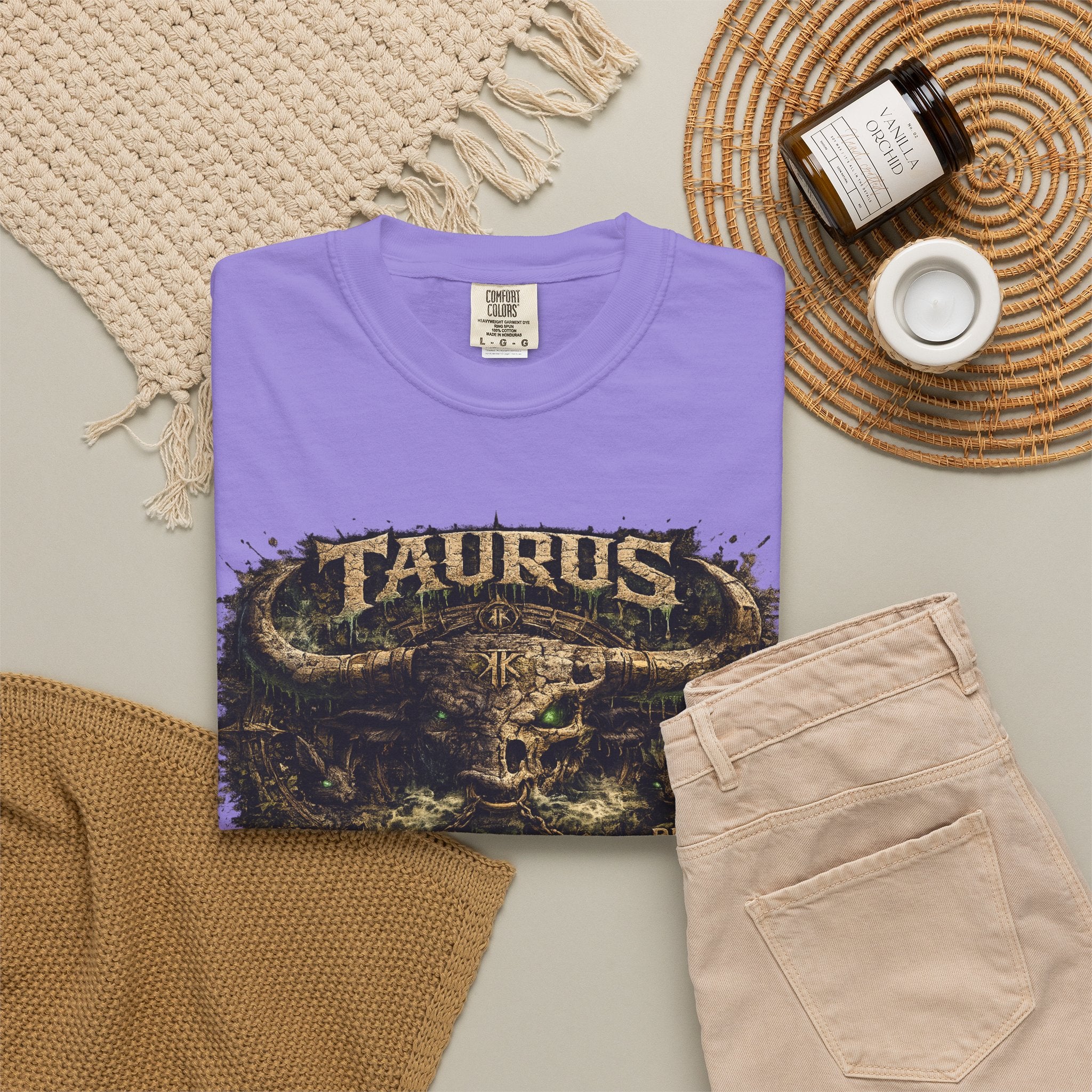 Taurus Zodiac T-Shirt — 'Built to Endure' Graphic Tee