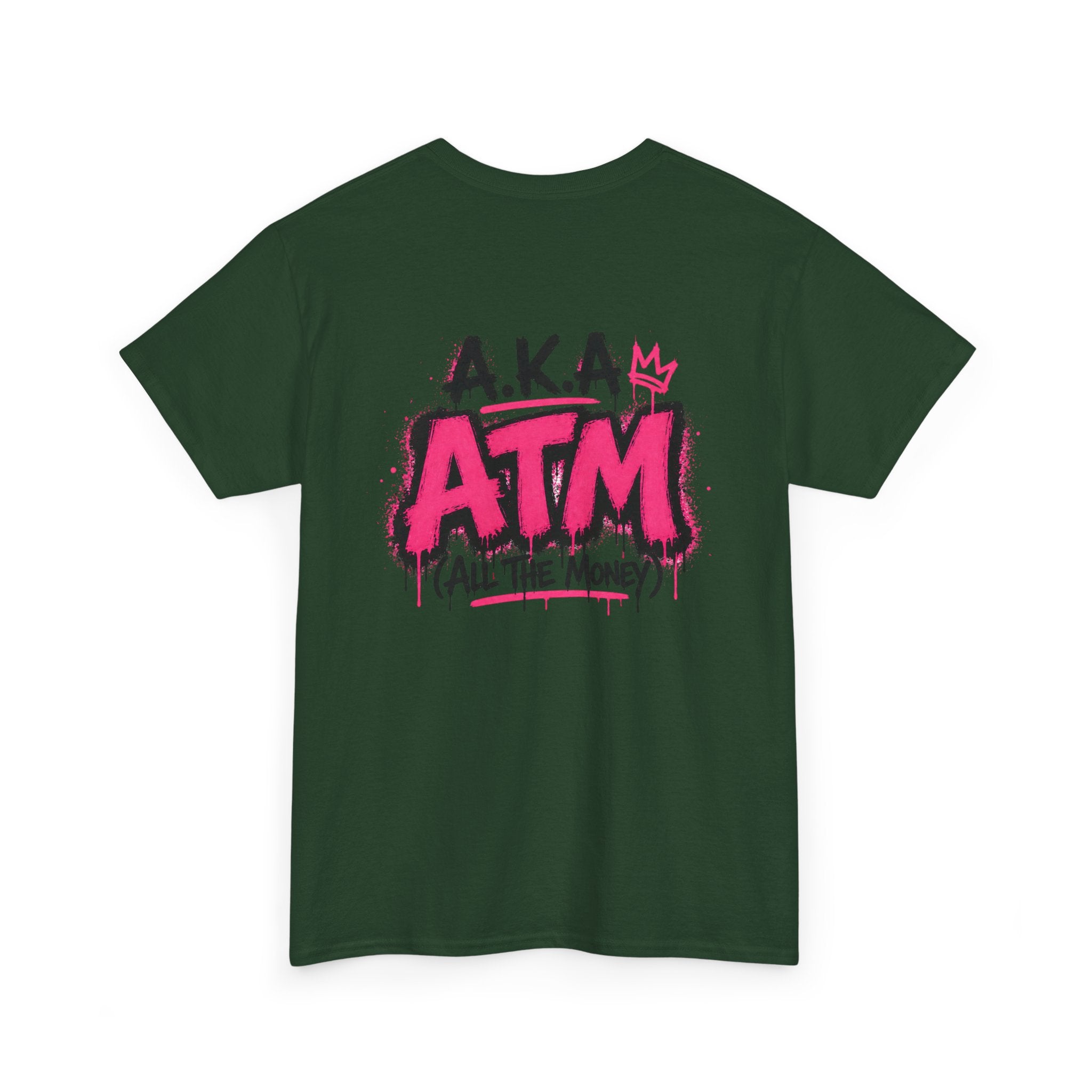 Mom Made of Money T-Shirt — 'A.K.A. ATM (All The Money)' Graphic Tee for Moms, Mother's Day Gift