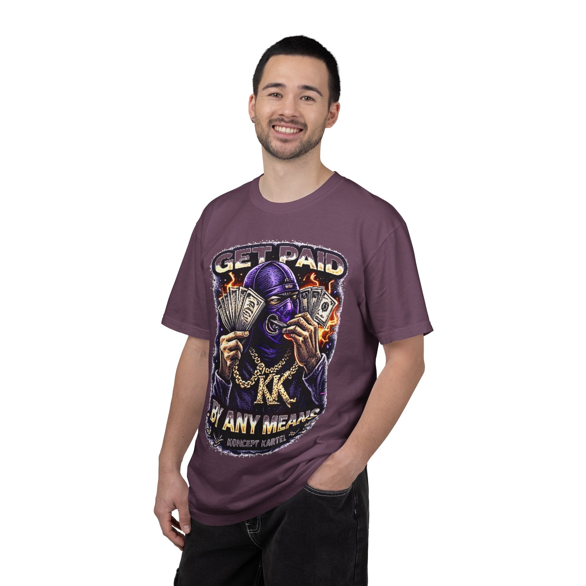 Get Paid By Any Means Graphic T-Shirt — Streetwear Hustle Tee