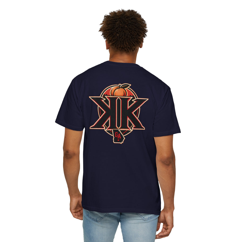 Georgia Peach Vintage Graphic T-Shirt — Atlanta Street Food & Peach State Design