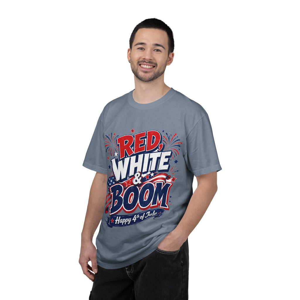 Red, White & Boom 4th of July T-Shirt