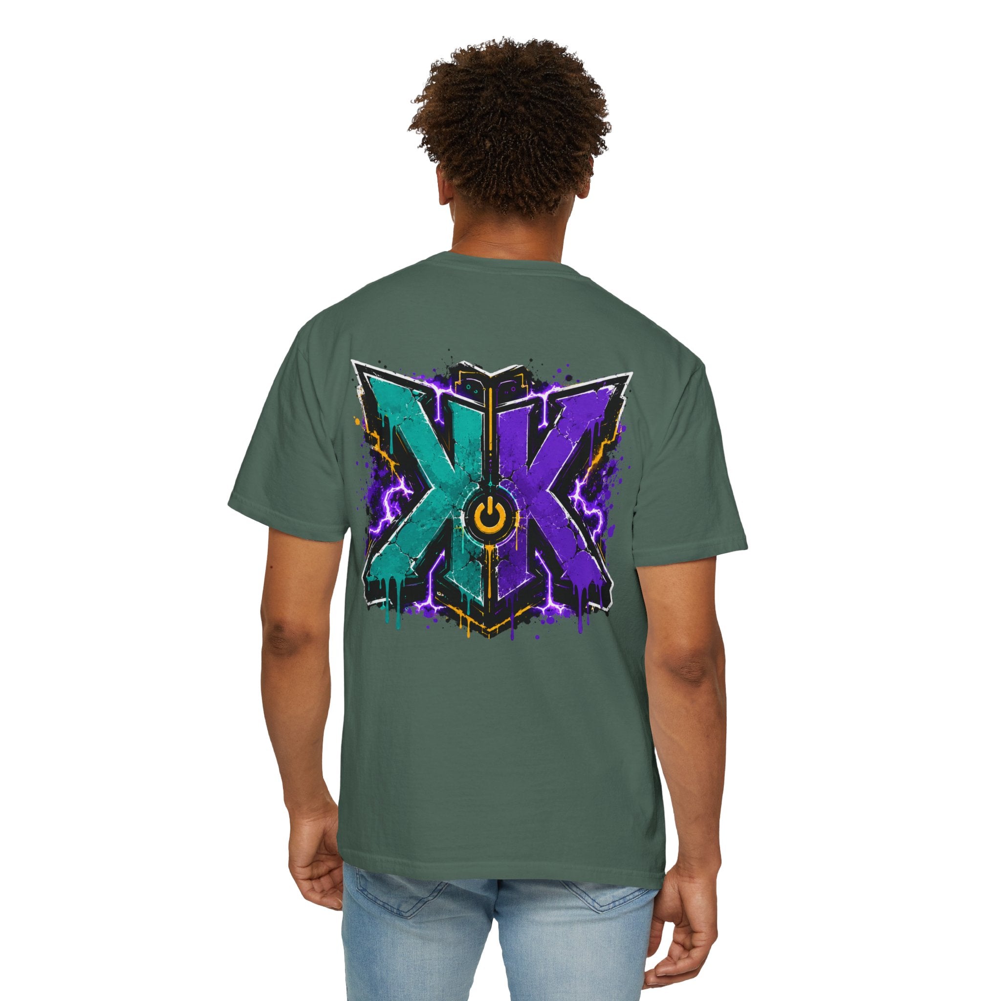 Aura On, Still Outside T-Shirt — Urban Graffiti Gaming Tee