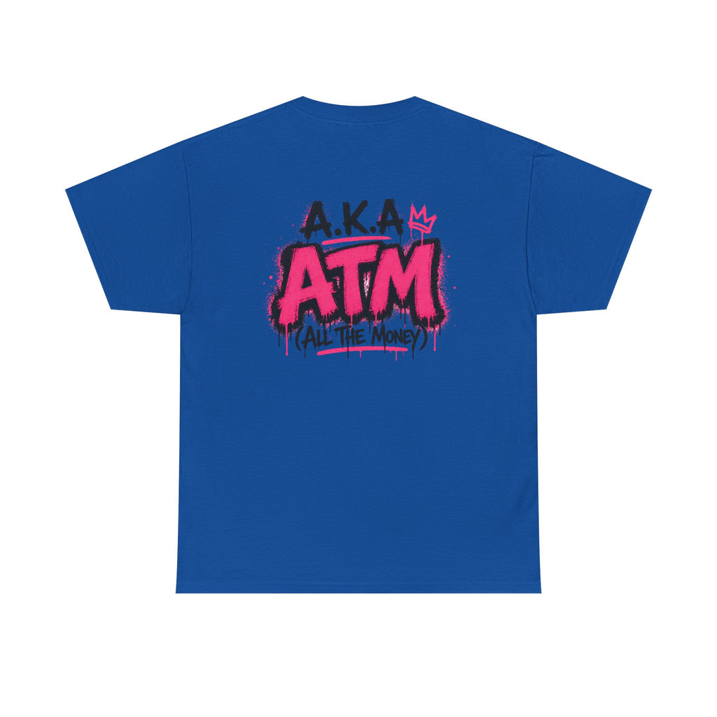 Mom Made of Money T-Shirt — 'A.K.A. ATM (All The Money)' Graphic Tee for Moms, Mother's Day Gift