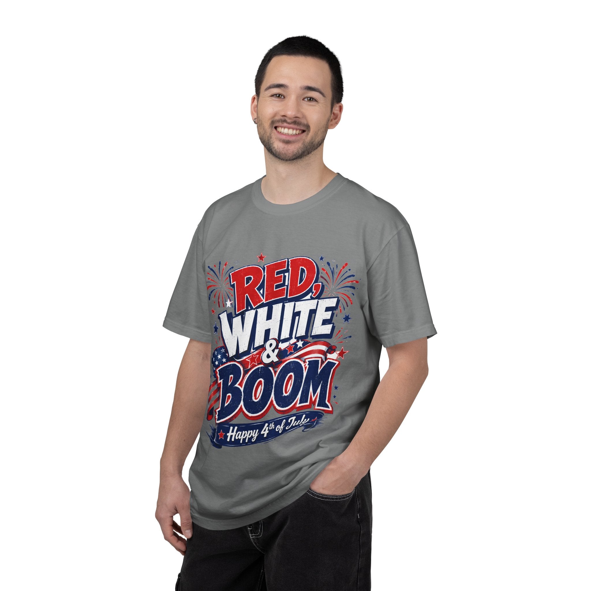 Red, White & Boom 4th of July T-Shirt