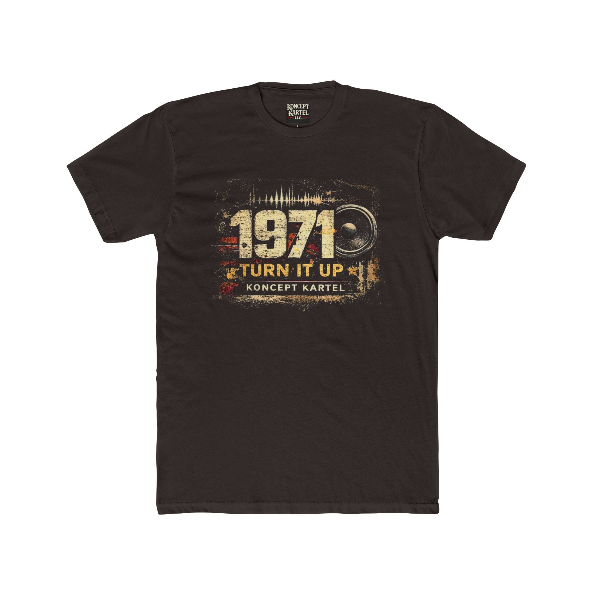1971 Turn It Up Vintage Graphic Tee