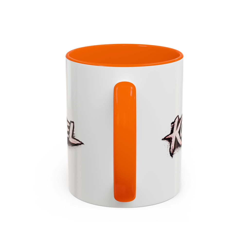 Dark Bunny Logo Accent Coffee Mug — 'Kartel' Graphic 11/15oz