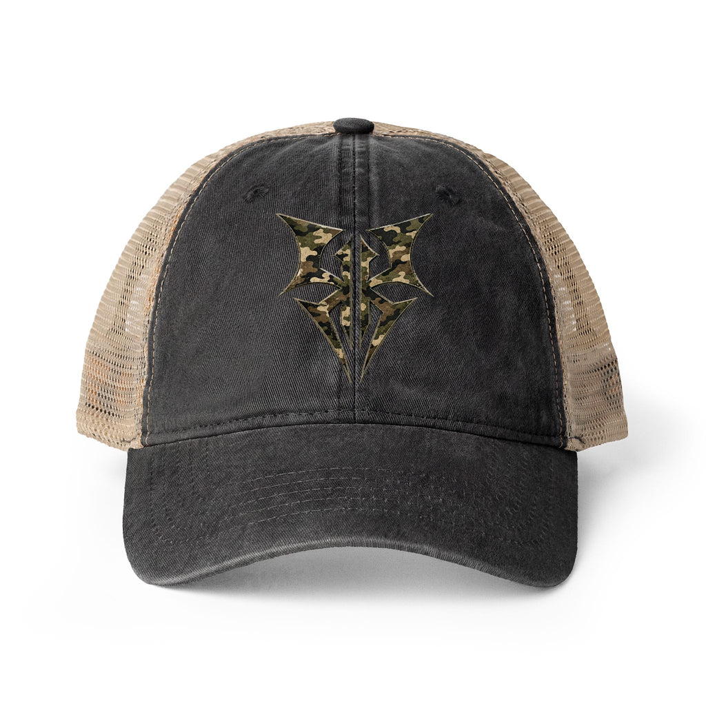 Women's Washed Mesh-Back Cap