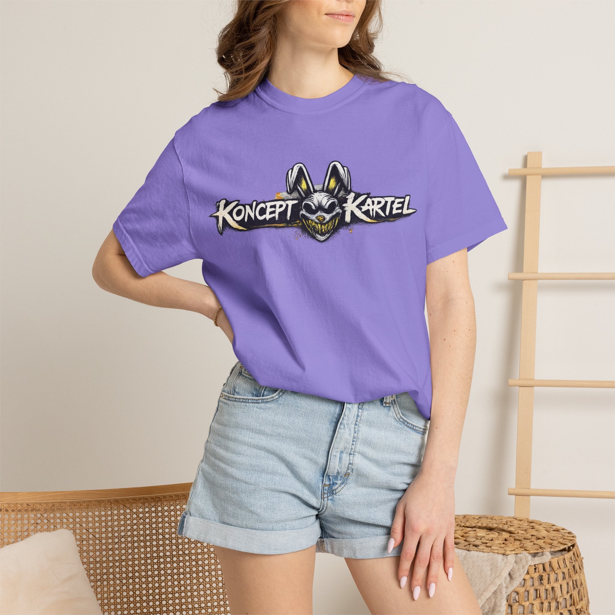 T-Shirt — Koncept Kartel “Warning: Creative Chaos” Graphic Tee