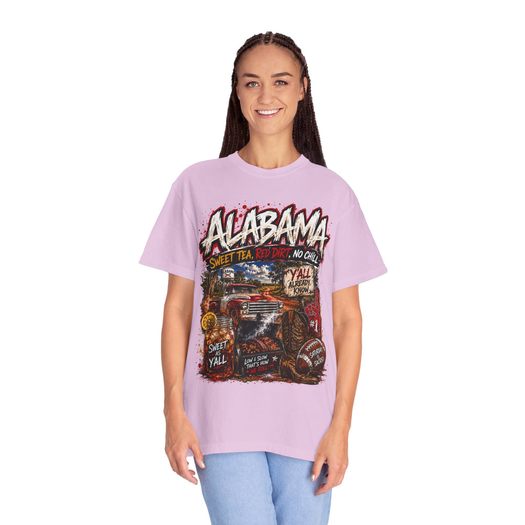 Alabama Vintage Truck T-Shirt — Sweet Tea, No Chill Graphic Tee