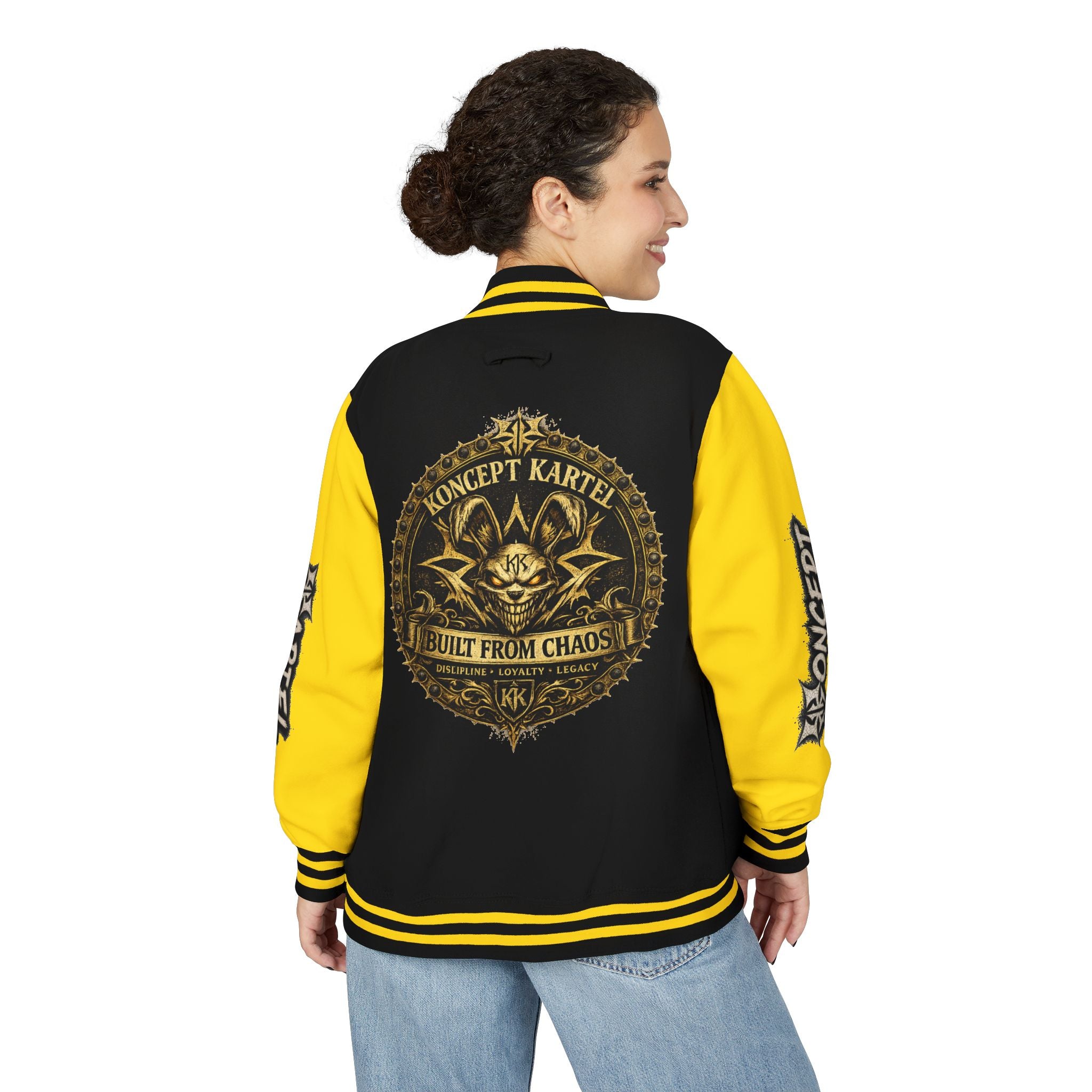 Letterman Jacket — “Koncept Kartel: Built From Chaos” Varsity Bomber
