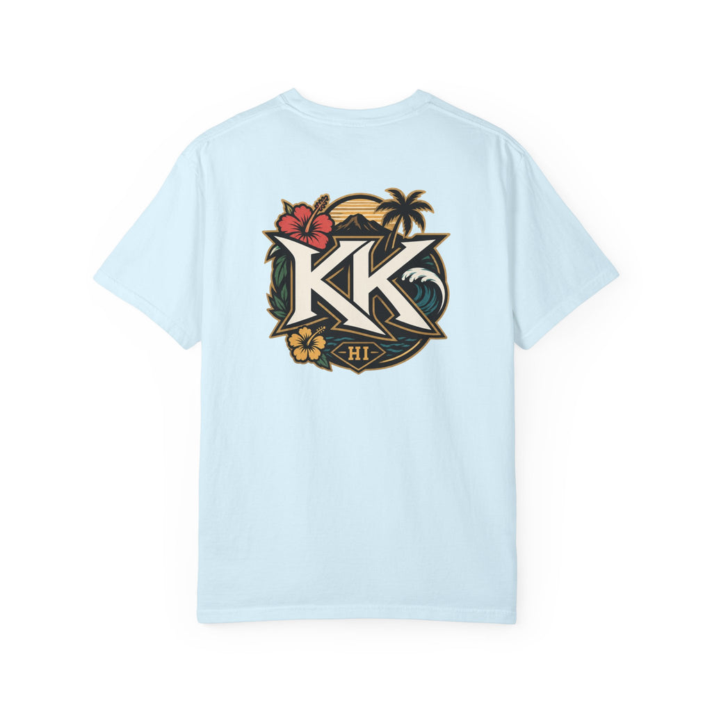 Hawaii Island Vibes T-Shirt — 'Island Time, Main Character Vibes' Tropical Tee