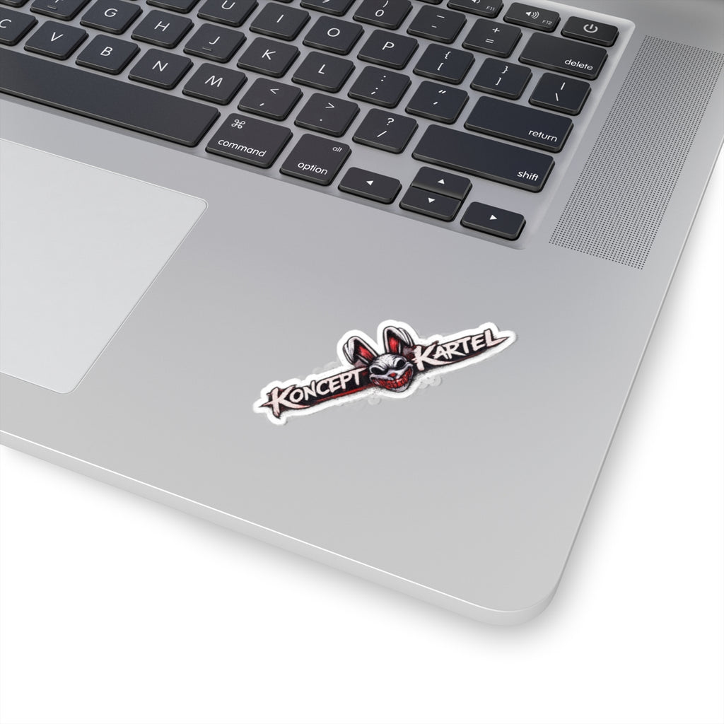Koncept Kartel Rabbit Logo Sticker — Kiss-Cut Vinyl Decal