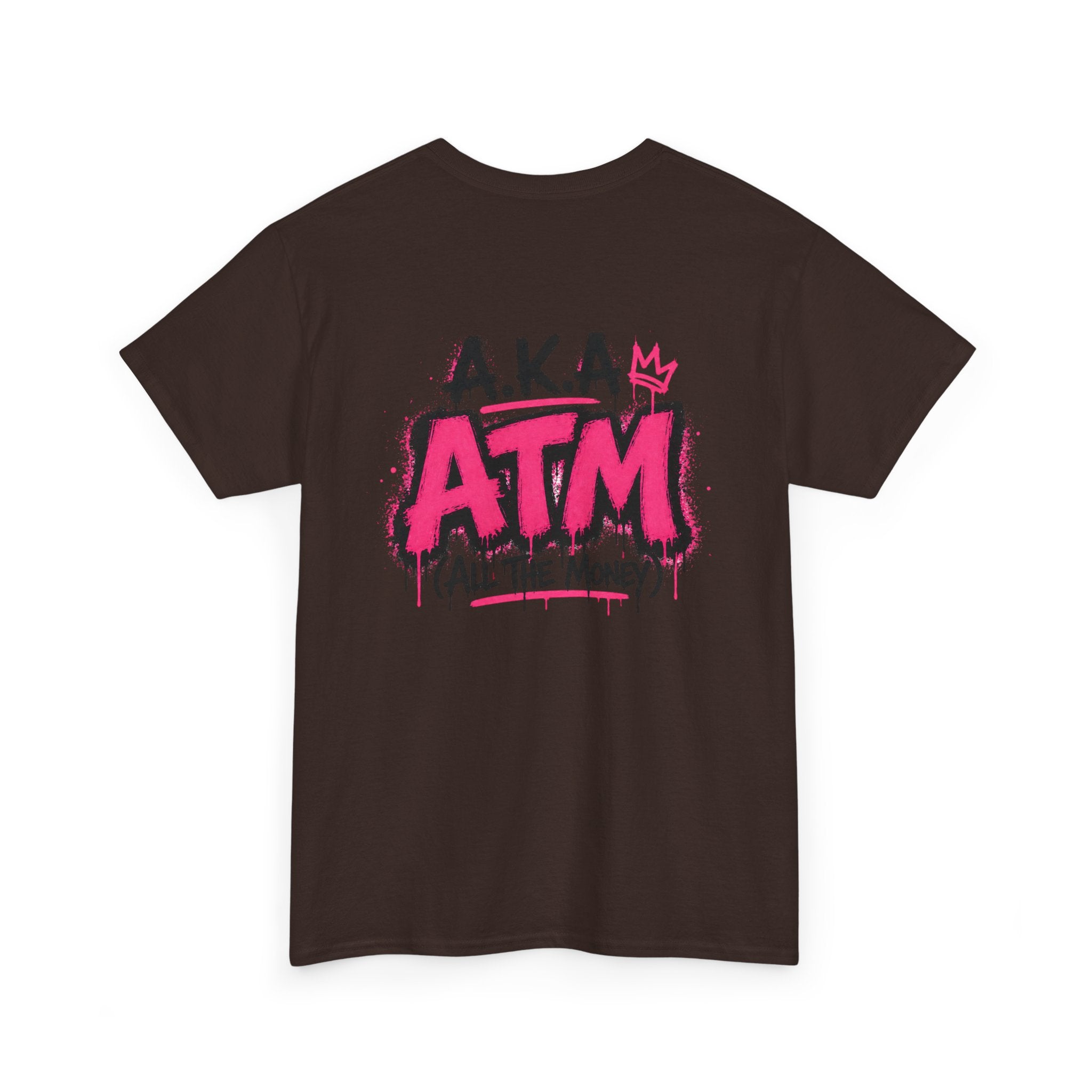 Mom Made of Money T-Shirt — 'A.K.A. ATM (All The Money)' Graphic Tee for Moms, Mother's Day Gift