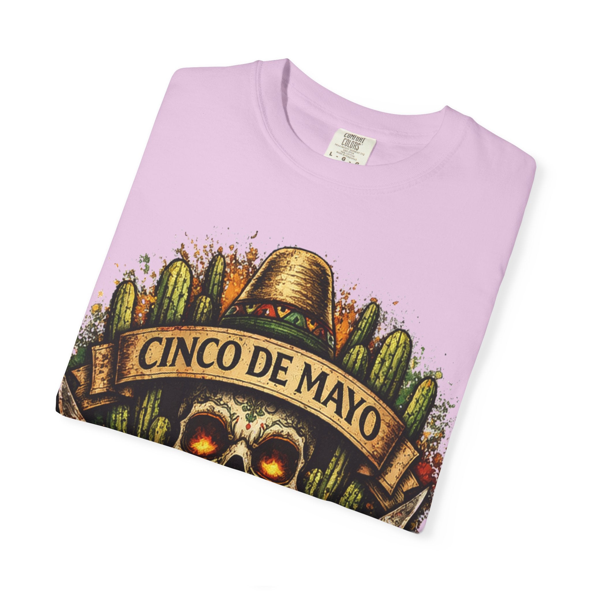 Cinco de Mayo Skull T-Shirt — Mexican Fiesta Graphic Tee