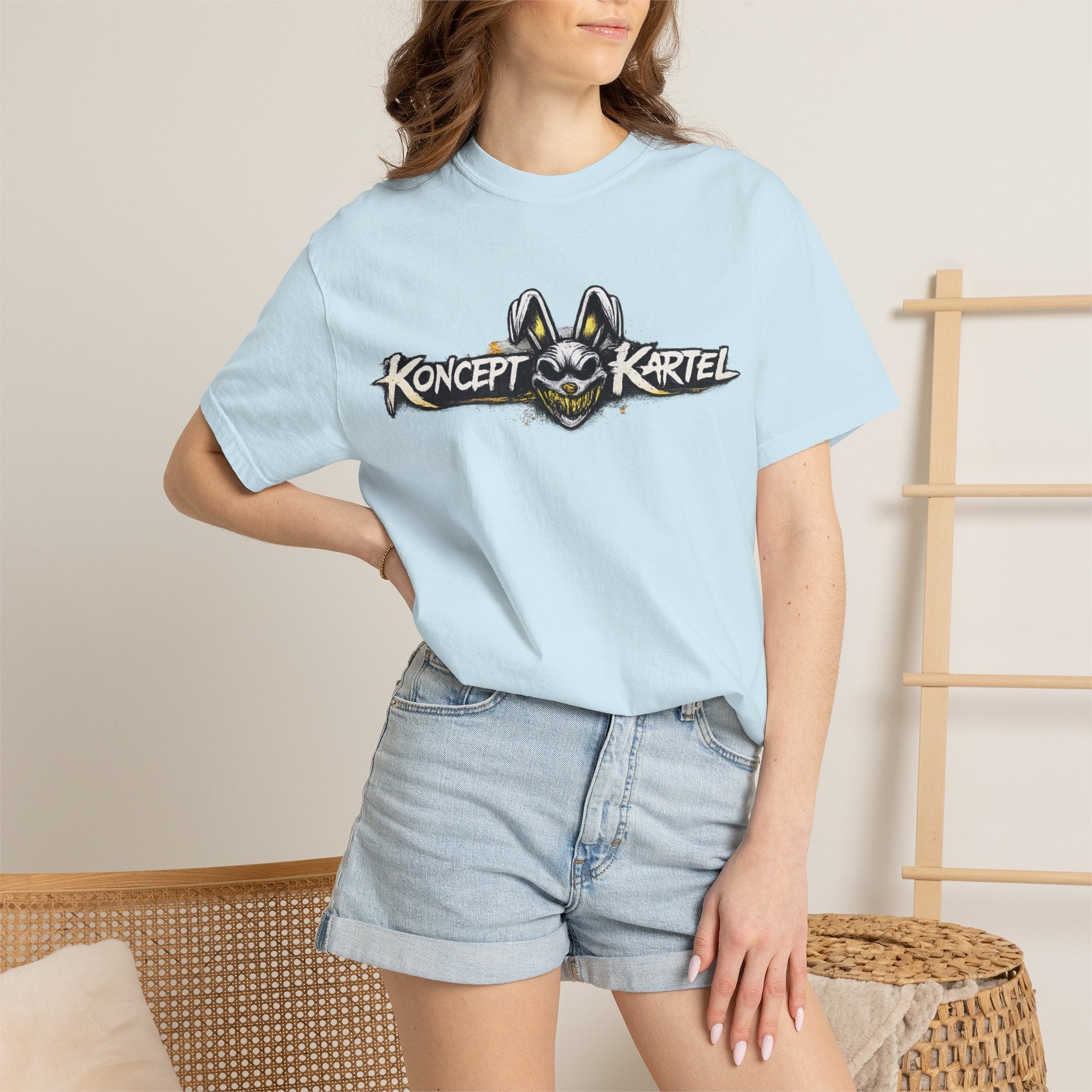 T-Shirt — Koncept Kartel “Warning: Creative Chaos” Graphic Tee