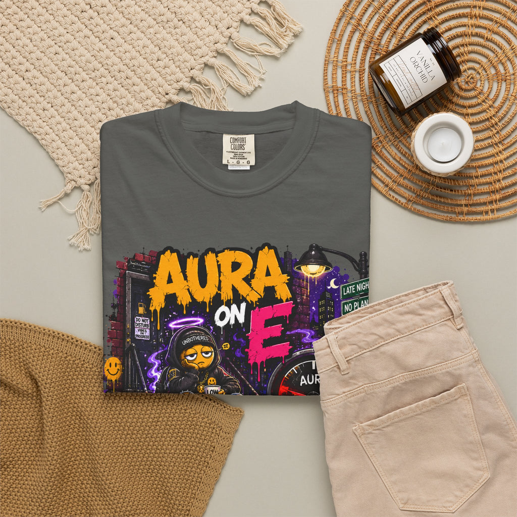 Aura On, Still Outside T-Shirt — Urban Graffiti Gaming Tee