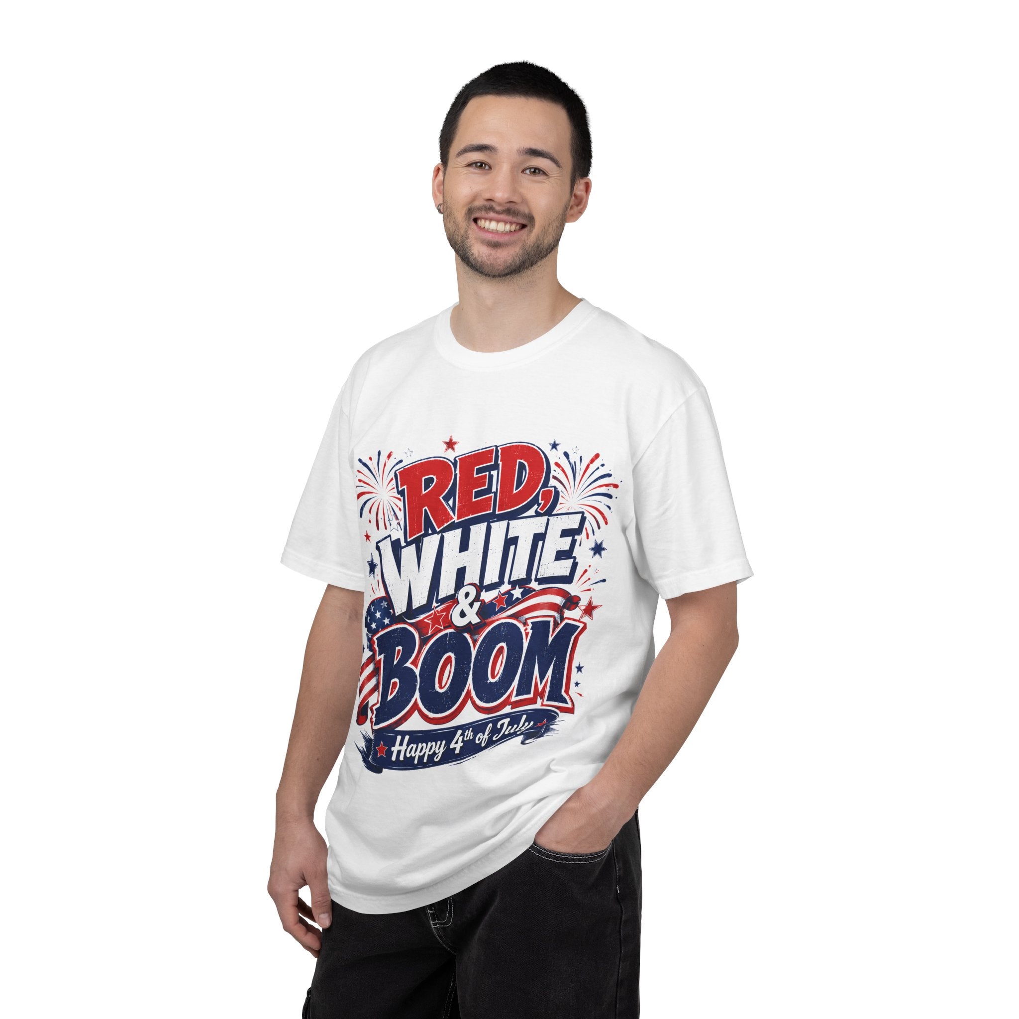 Red, White & Boom 4th of July T-Shirt