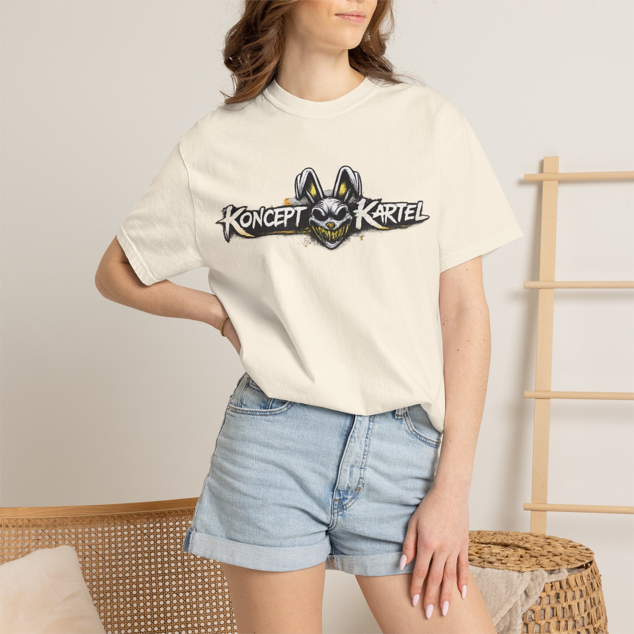 T-Shirt — Koncept Kartel “Warning: Creative Chaos” Graphic Tee