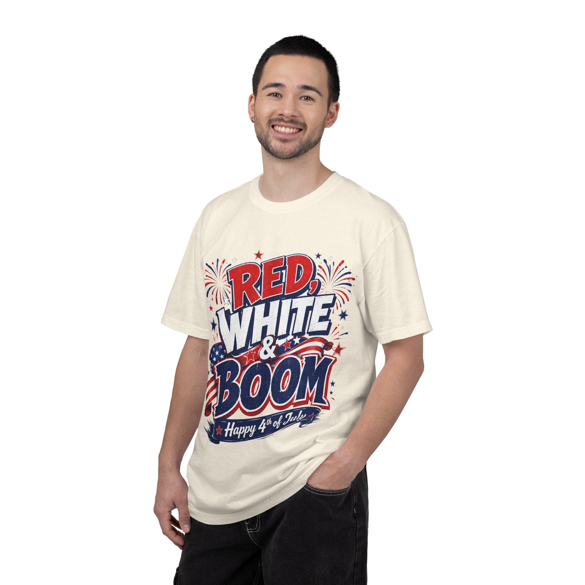 Red, White & Boom 4th of July T-Shirt