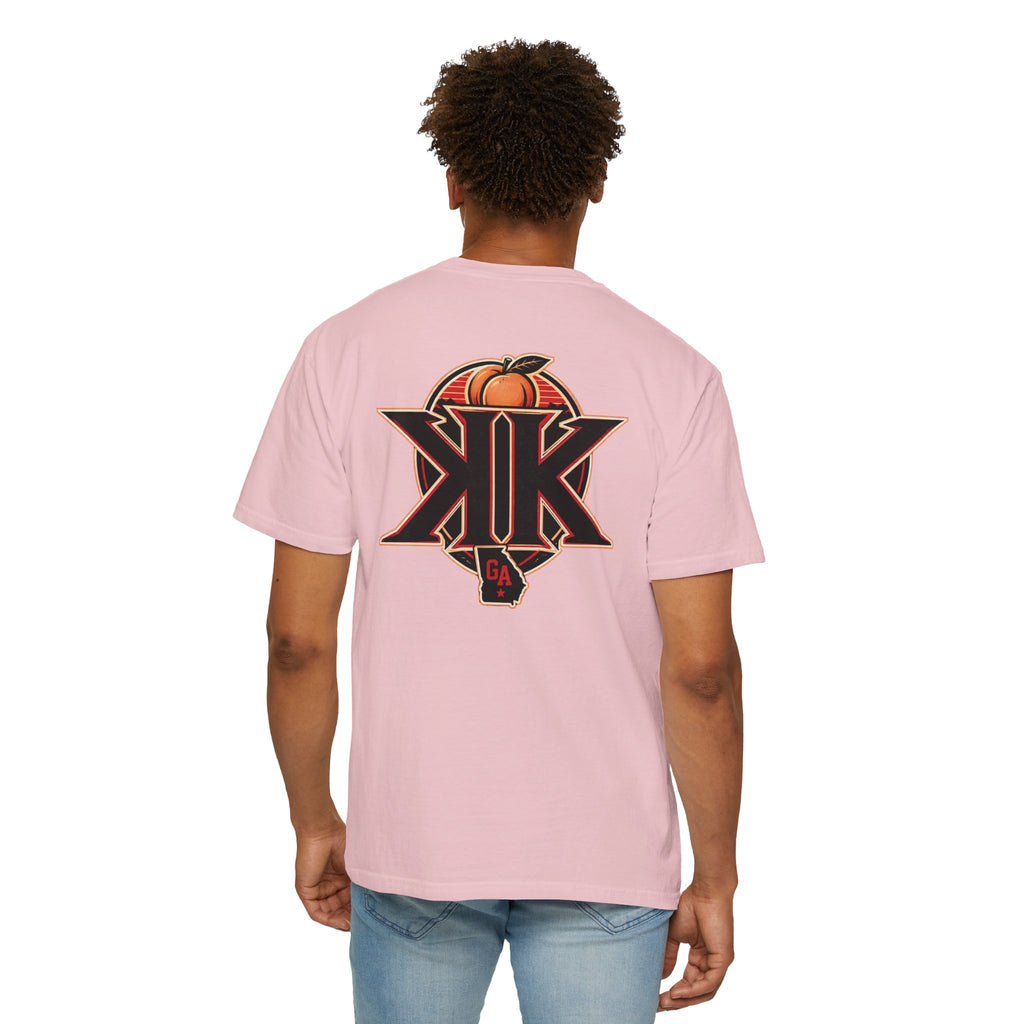 Georgia Peach Vintage Graphic T-Shirt — Atlanta Street Food & Peach State Design