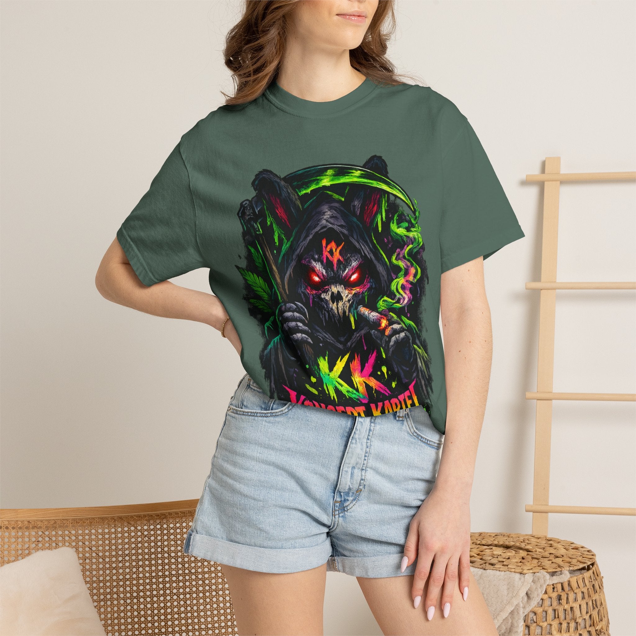 Koncept Kartel Grim Reaper Graphic T-Shirt