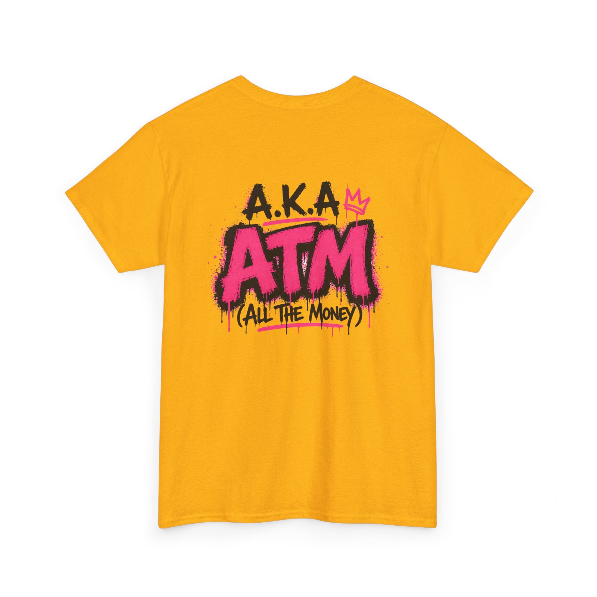 Mom Made of Money T-Shirt — 'A.K.A. ATM (All The Money)' Graphic Tee for Moms, Mother's Day Gift
