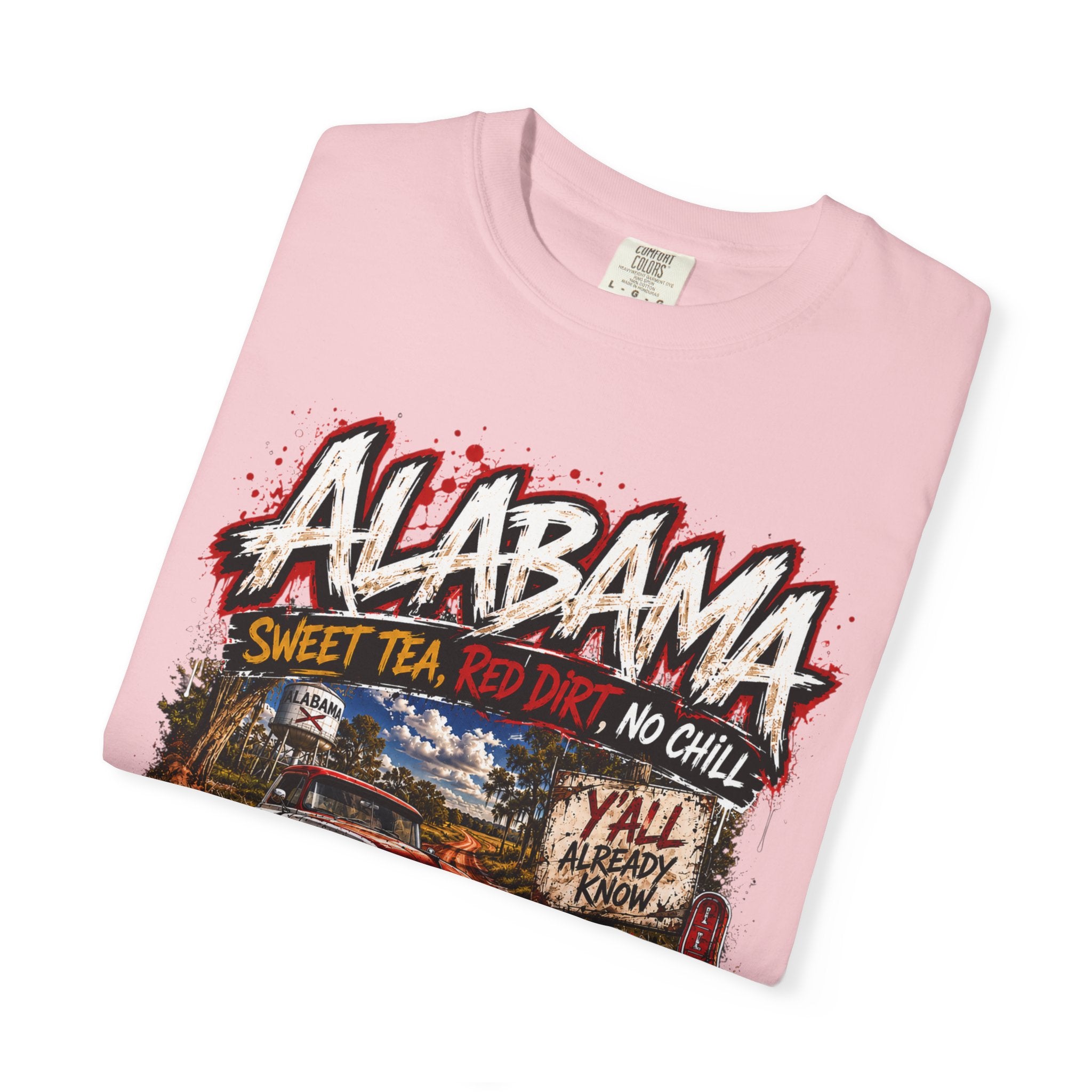 Alabama Vintage Truck T-Shirt — Sweet Tea, No Chill Graphic Tee