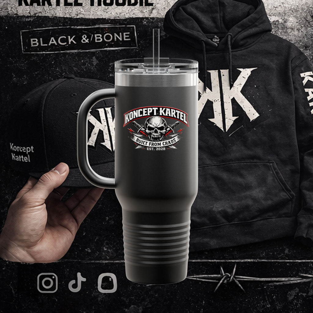 Insulated Travel Mug, 40oz