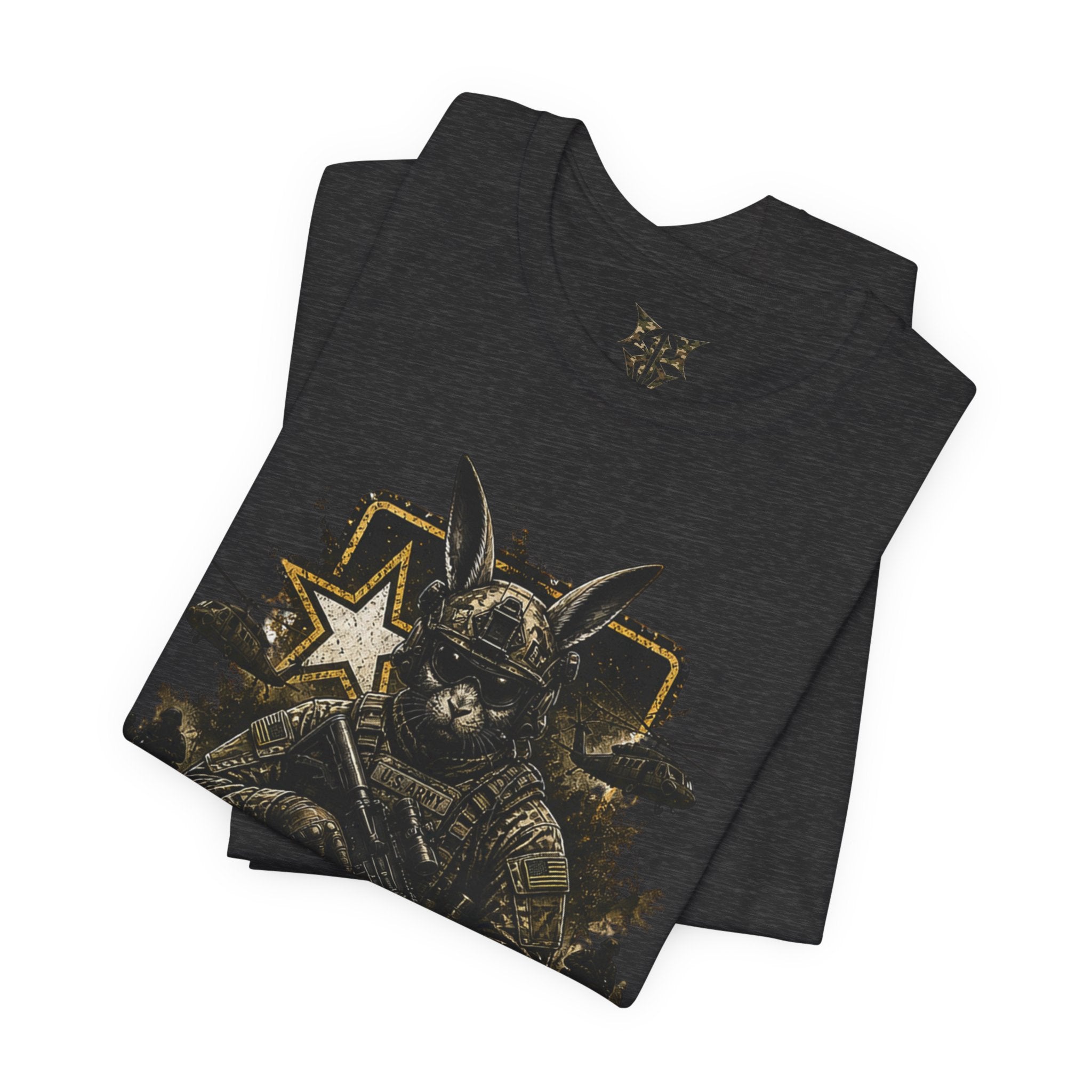 Army K9 Tactical Tee — “LOCK 'N' LOAD, PULL THE TRIGGER, KILL THAT SONOFAWOOF”