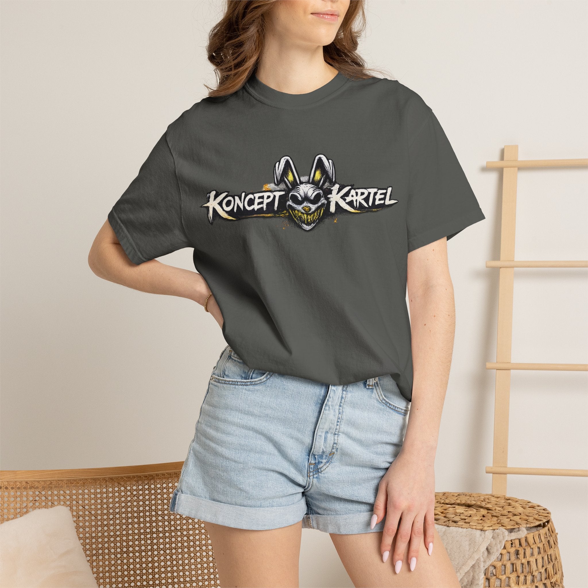 T-Shirt — Koncept Kartel “Warning: Creative Chaos” Graphic Tee