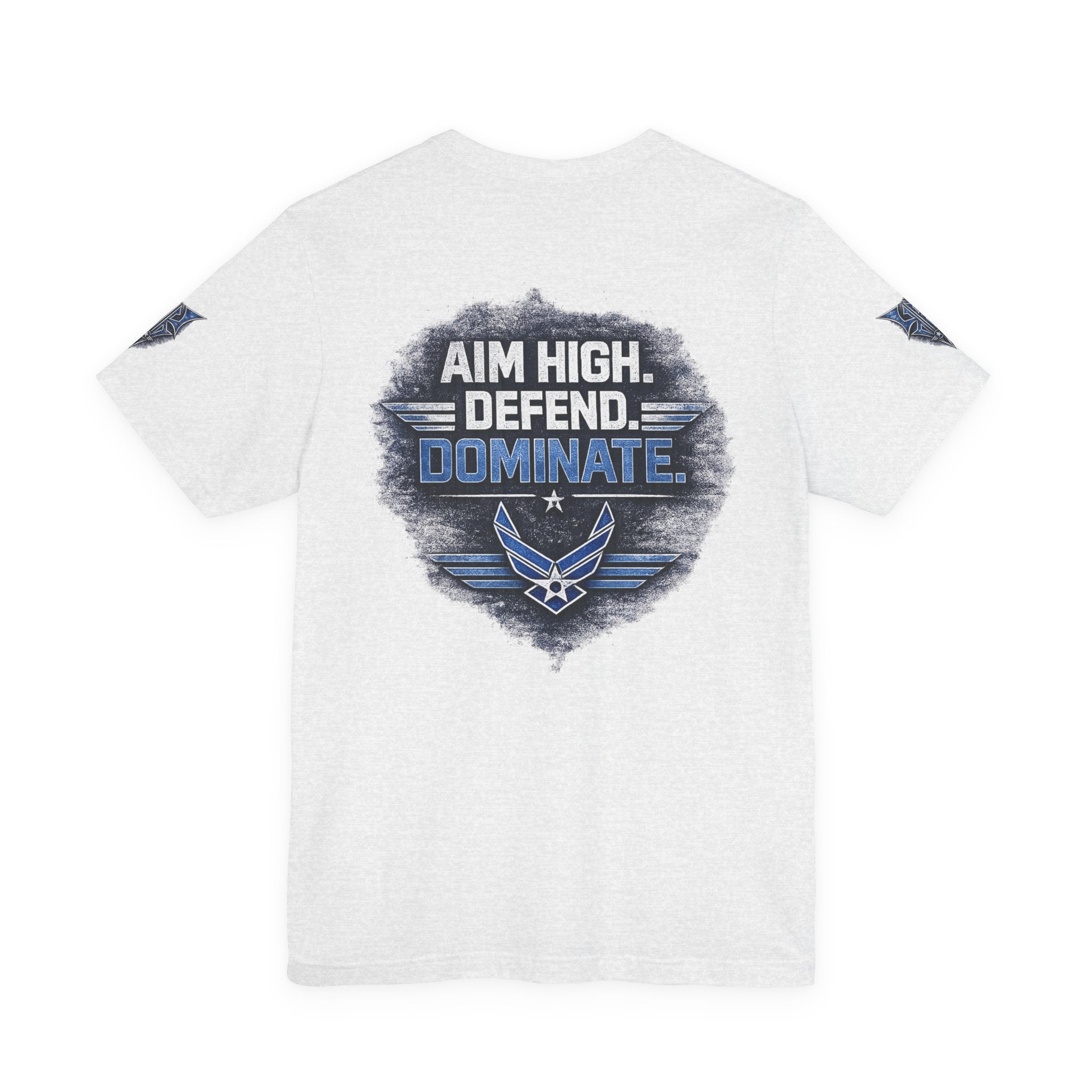 Air Force Pilot Mask Tee — "Air Force Above All" Military Aviation T-Shirt