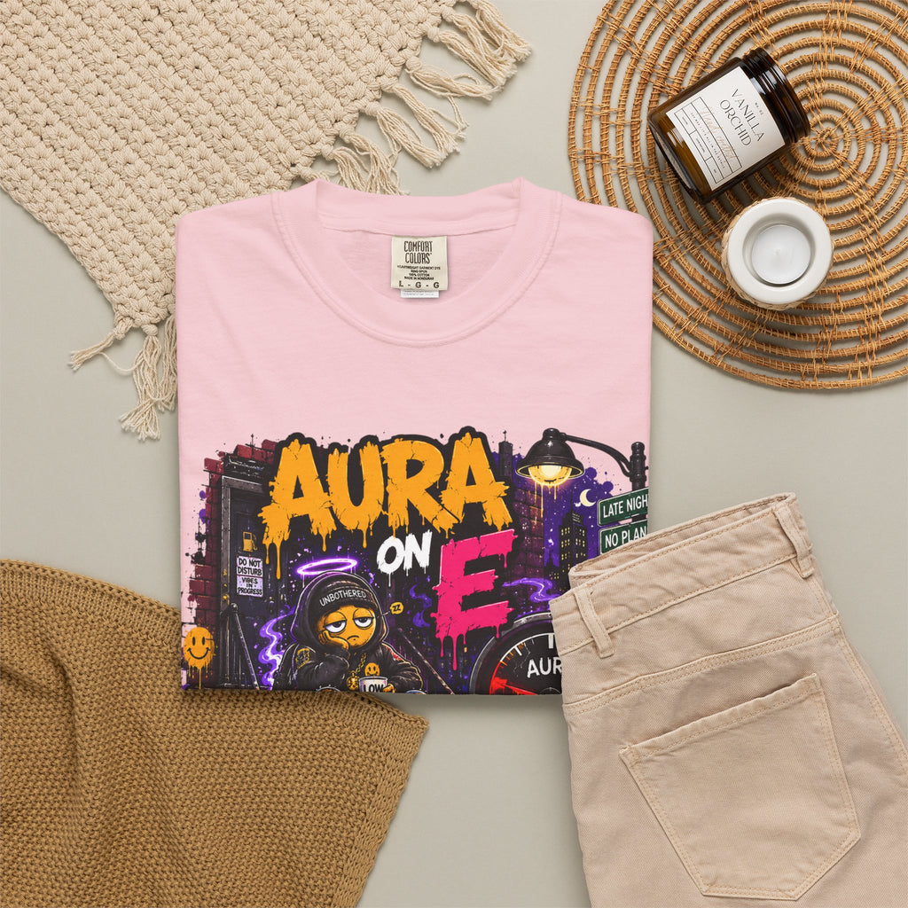 Aura On, Still Outside T-Shirt — Urban Graffiti Gaming Tee