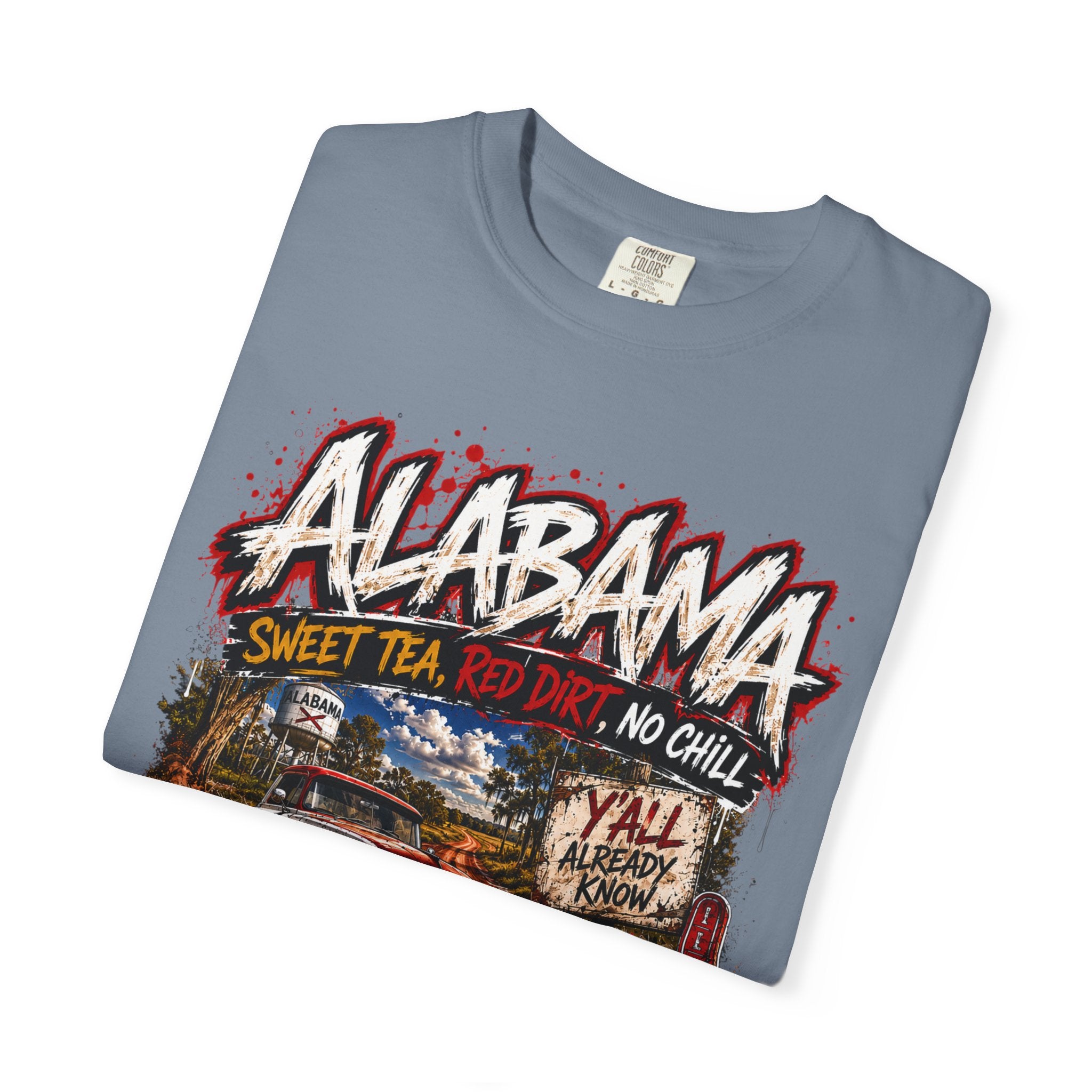 Alabama Vintage Truck T-Shirt — Sweet Tea, No Chill Graphic Tee