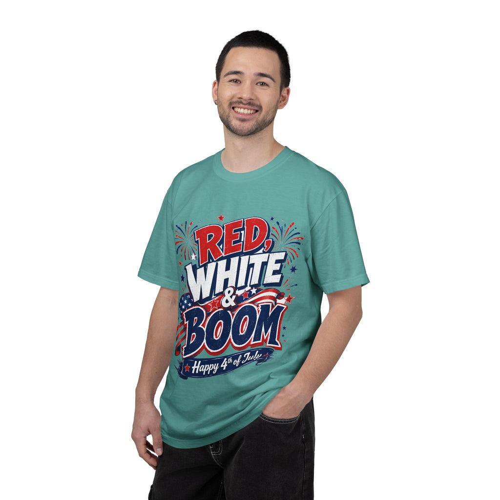 Red, White & Boom 4th of July T-Shirt