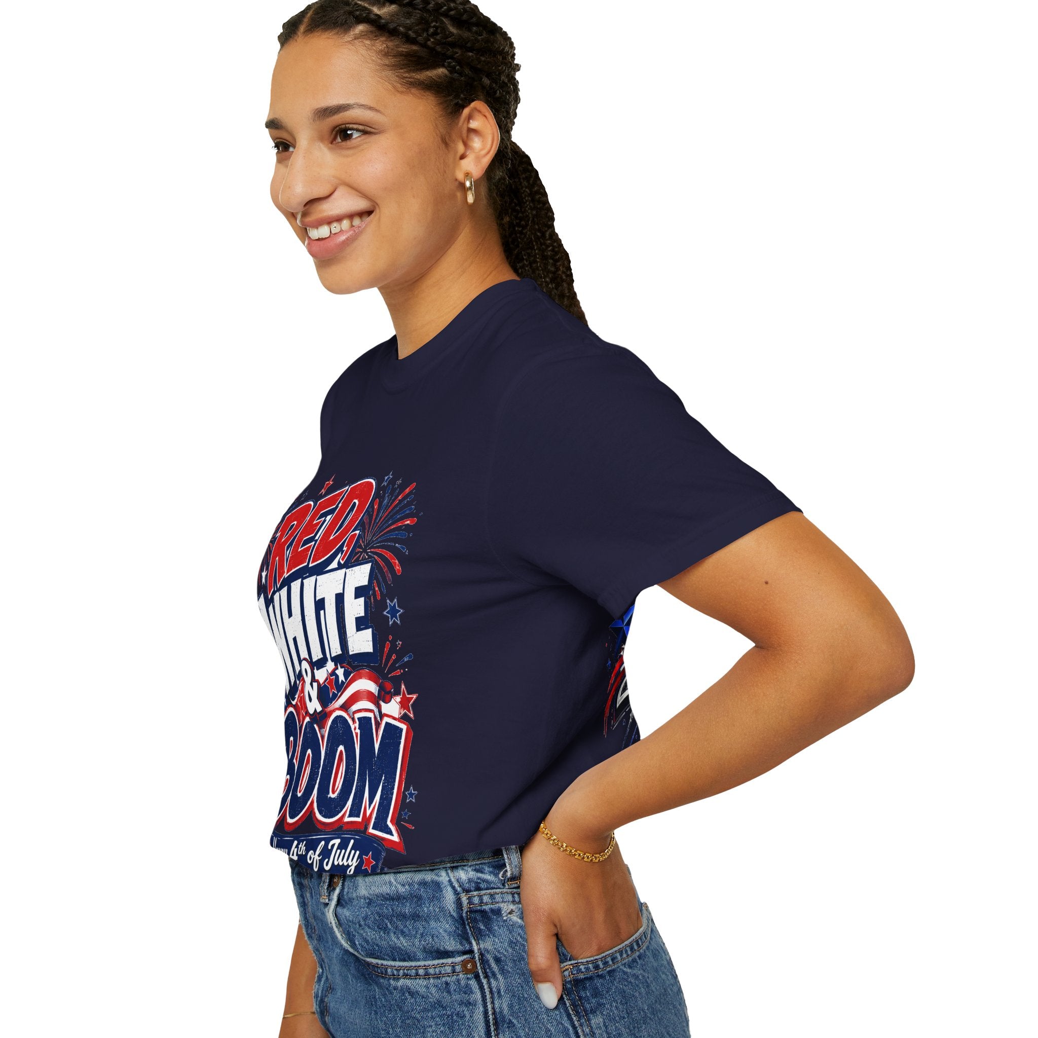 Red, White & Boom 4th of July T-Shirt