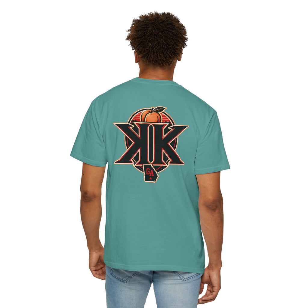 Georgia Peach Vintage Graphic T-Shirt — Atlanta Street Food & Peach State Design