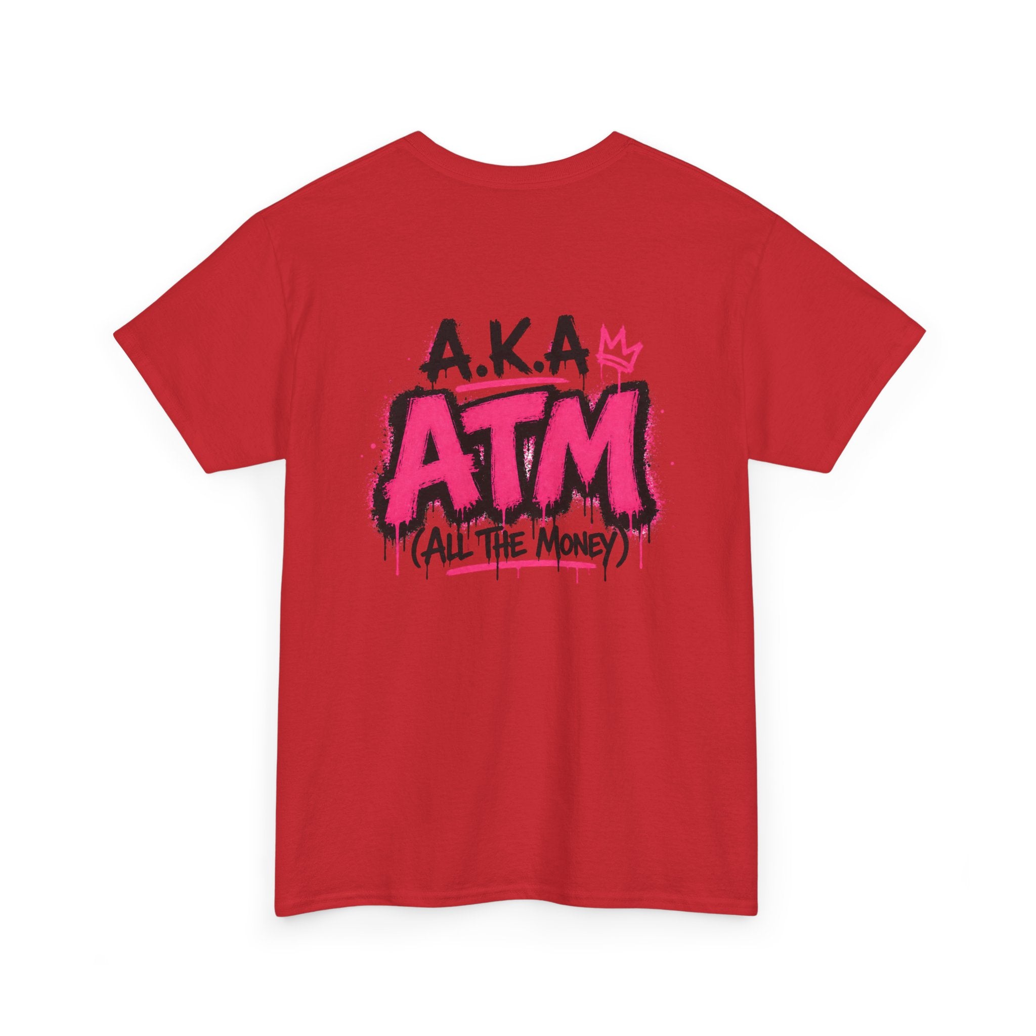 Mom Made of Money T-Shirt — 'A.K.A. ATM (All The Money)' Graphic Tee for Moms, Mother's Day Gift
