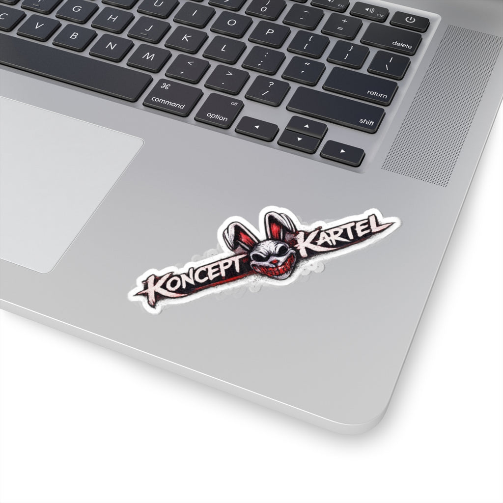 Koncept Kartel Rabbit Logo Sticker — Kiss-Cut Vinyl Decal