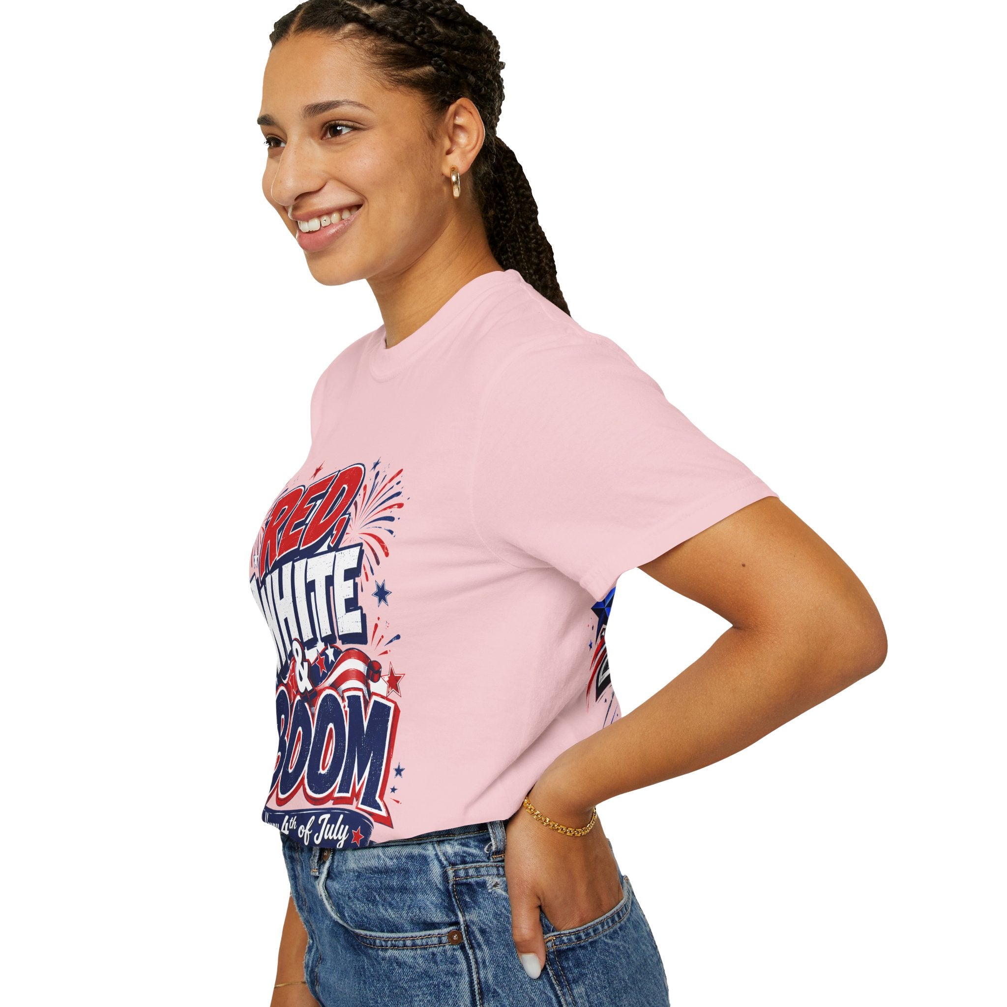 Red, White & Boom 4th of July T-Shirt