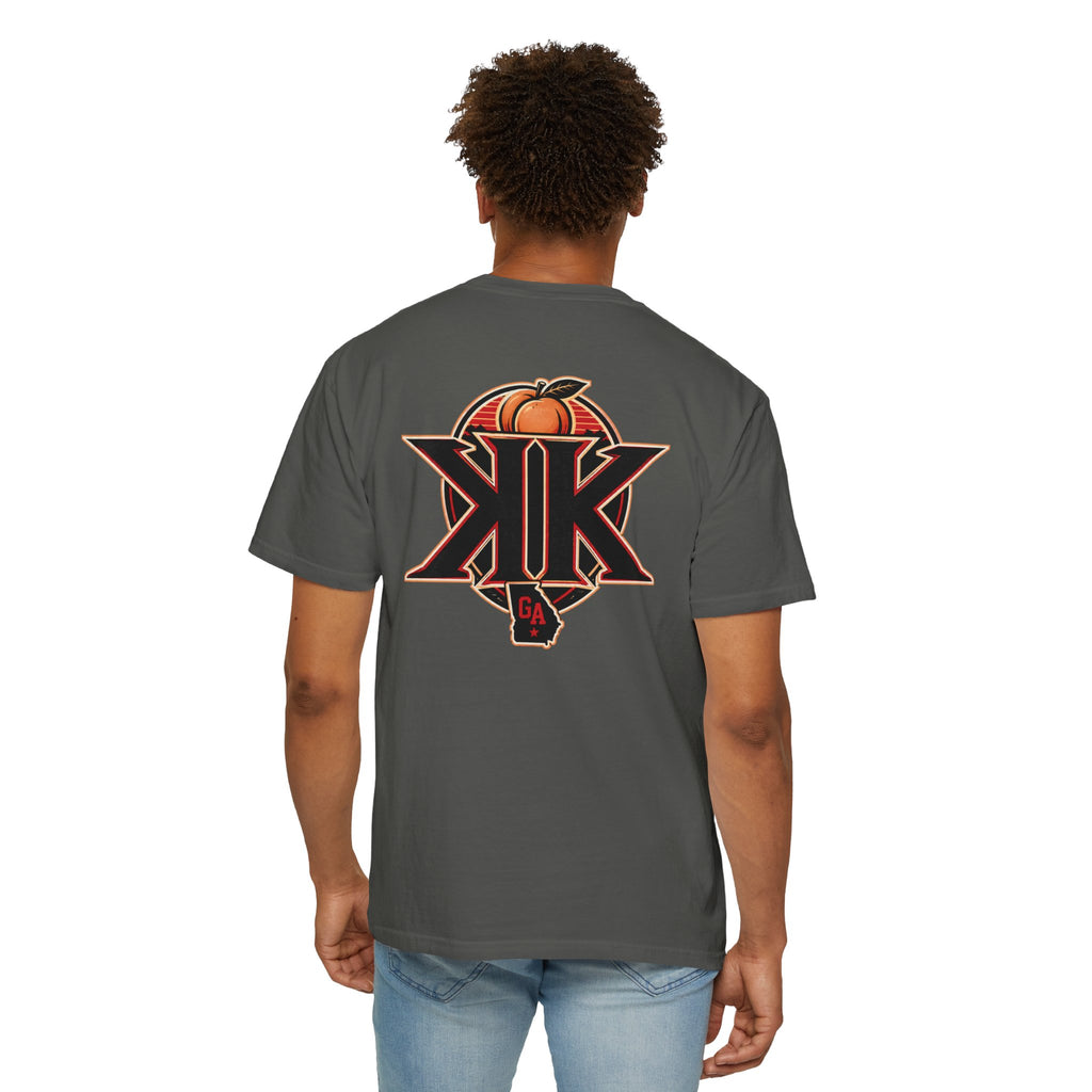 Georgia Peach Vintage Graphic T-Shirt — Atlanta Street Food & Peach State Design