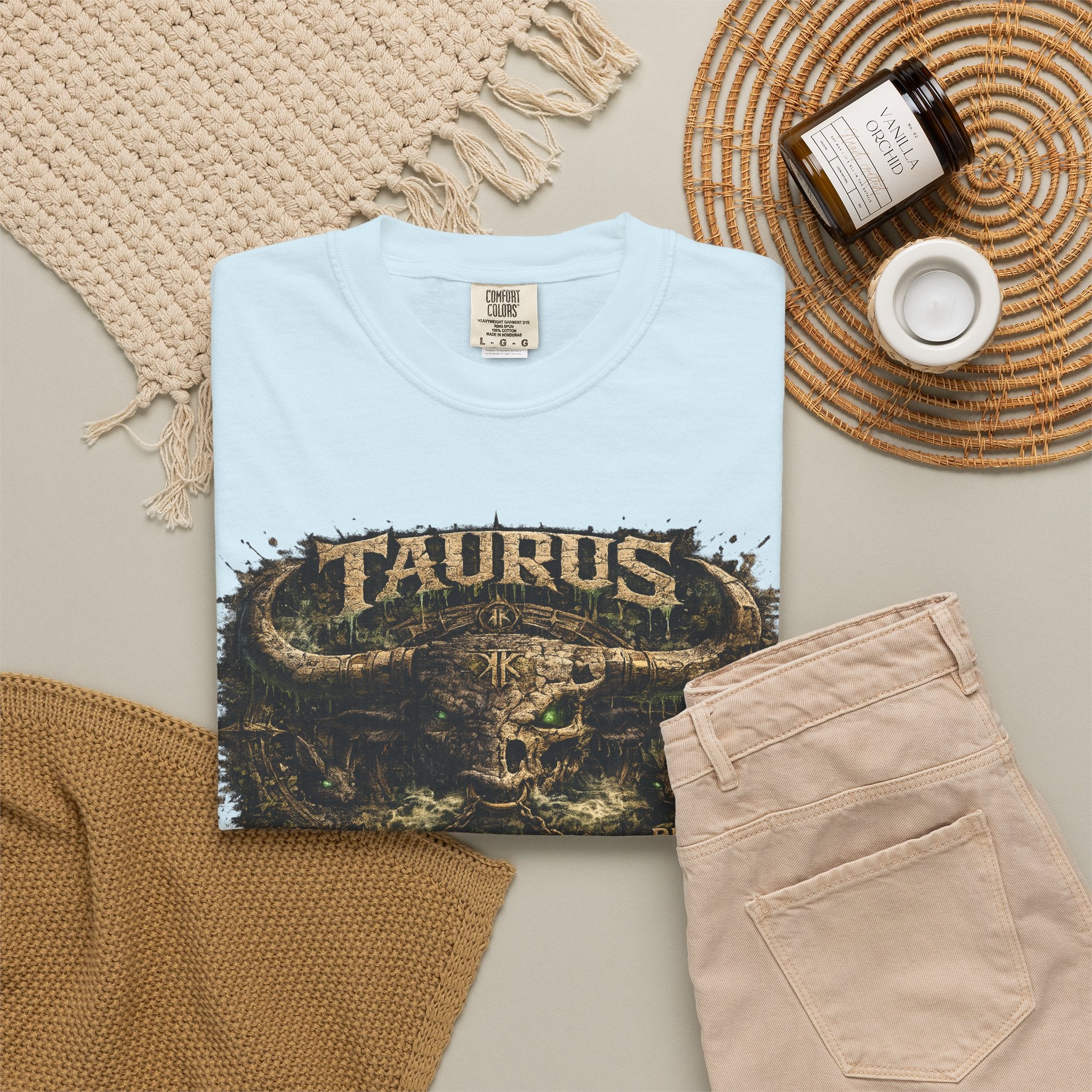 Taurus Zodiac T-Shirt — 'Built to Endure' Graphic Tee