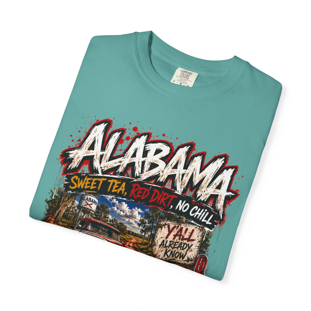 Alabama Vintage Truck T-Shirt — Sweet Tea, No Chill Graphic Tee