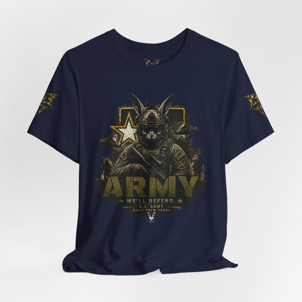 Army K9 Tactical Tee — “LOCK 'N' LOAD, PULL THE TRIGGER, KILL THAT SONOFAWOOF”