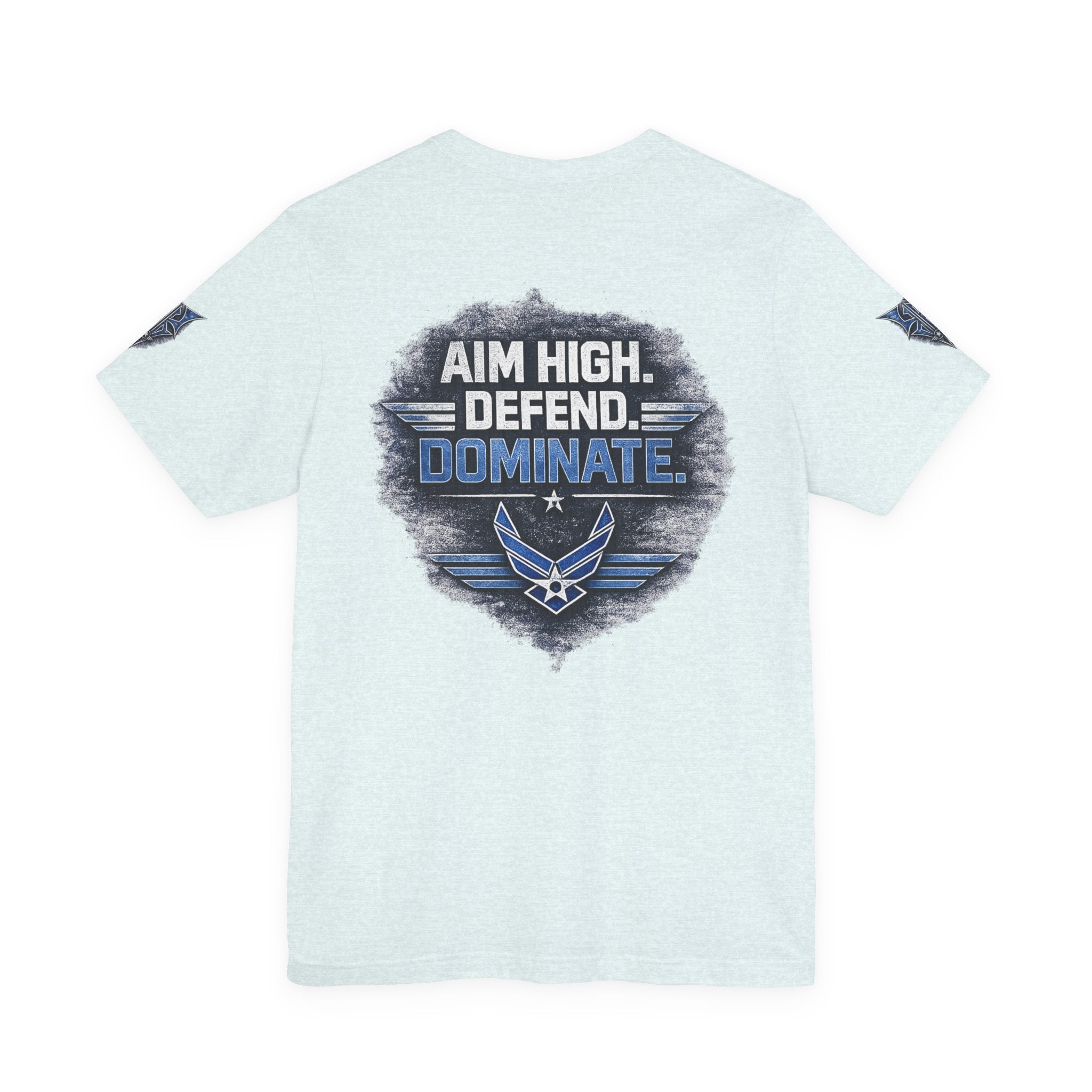 Air Force Pilot Mask Tee — "Air Force Above All" Military Aviation T-Shirt