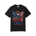 Patriotic Eagle T-Shirt — "Land of the Free, Home of the Brave"