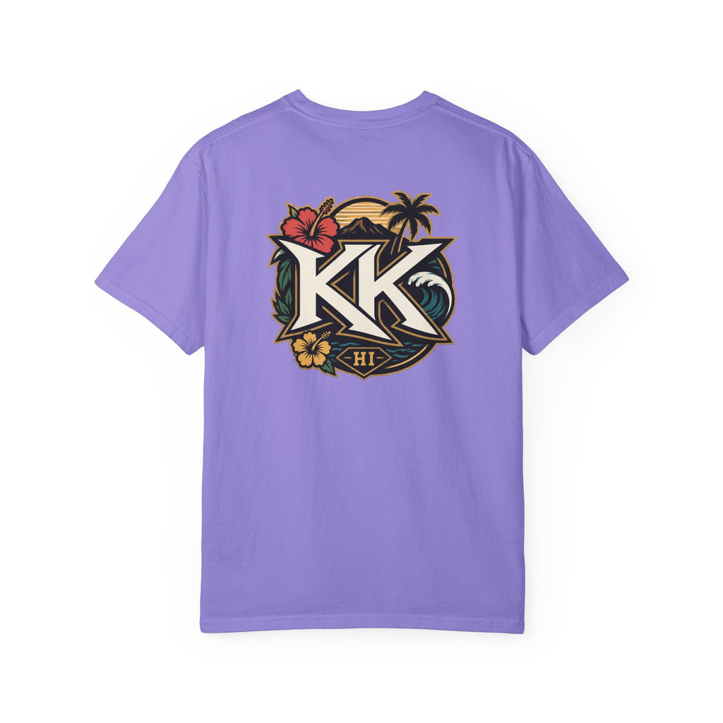 Hawaii Island Vibes T-Shirt — 'Island Time, Main Character Vibes' Tropical Tee